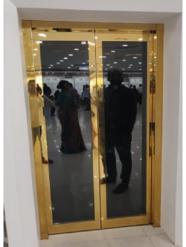 SS 304 Mirror Gold Big Vision