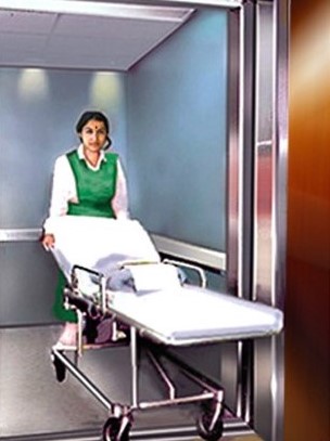 SS 304 Hospital Bed Cabin